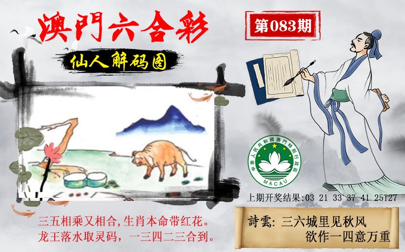083期仙人解码图[图]