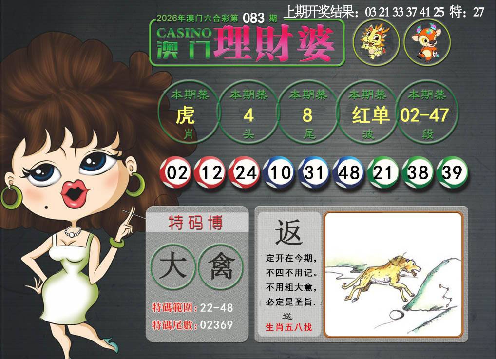 083期澳门理财婆[图]